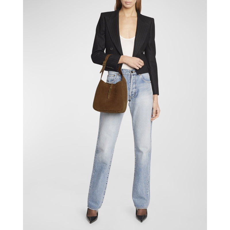 Bolsa Shoulder Le 5 A 7 Small Suede Hobo