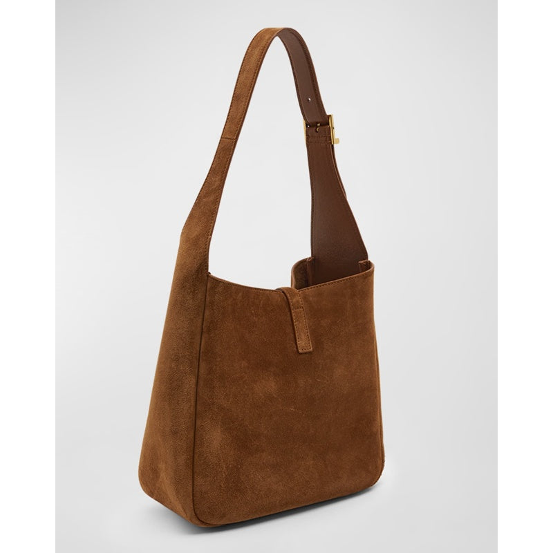 Bolsa Shoulder Le 5 A 7 Small Suede Hobo