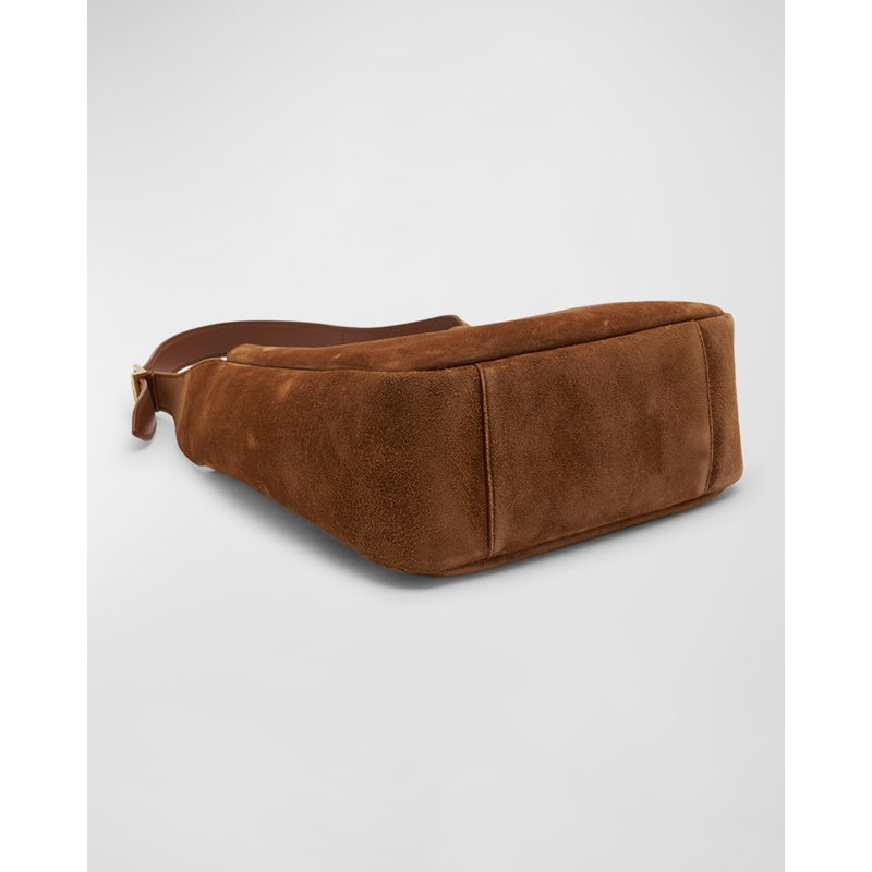 Bolsa Shoulder Le 5 A 7 Small Suede Hobo