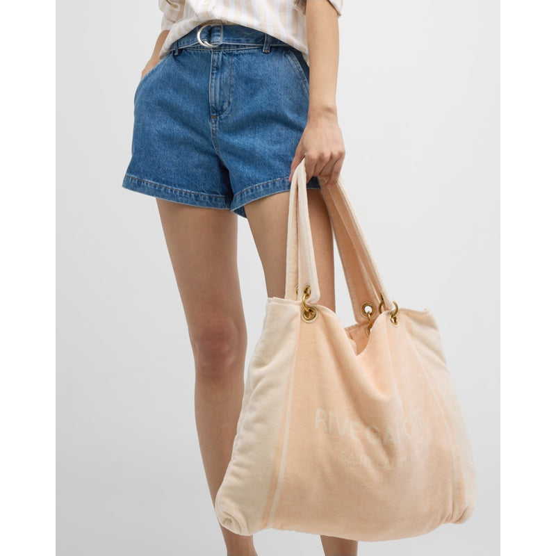 Bolsa Shopper Rive Gauche Towel Cabas in Terrycloth