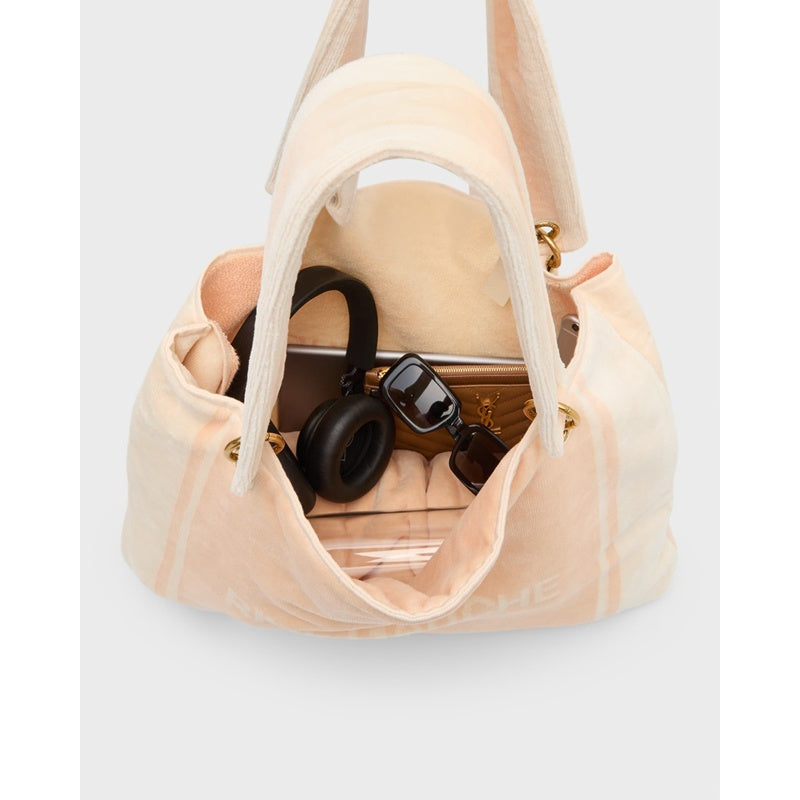 Bolsa Shopper Rive Gauche Towel Cabas in Terrycloth