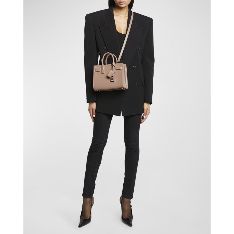 Bolsa Shoulder Sac De Jour Nano in Smooth