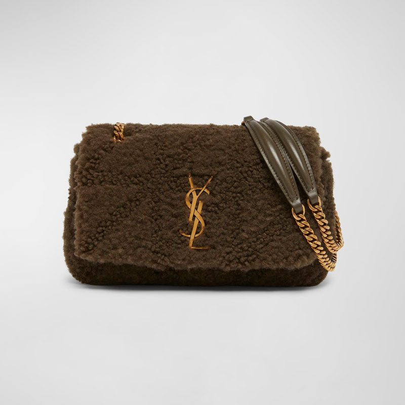 Bolsa Shoulder Jamie Small YSL in Lamb Shearling Fur - Mercado de Luxo - O Maior E-Commerce de Bens, Produtos e Serviços de Luxo do Brasil.