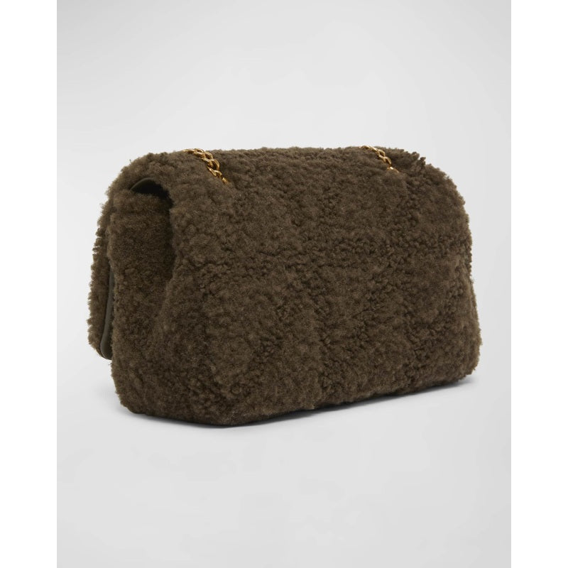 Bolsa Shoulder Jamie Small YSL in Lamb Shearling Fur