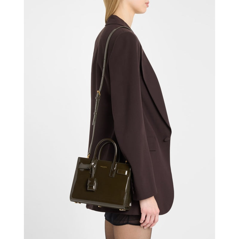 Bolsa Handle Sac de Jour Nano in Patent