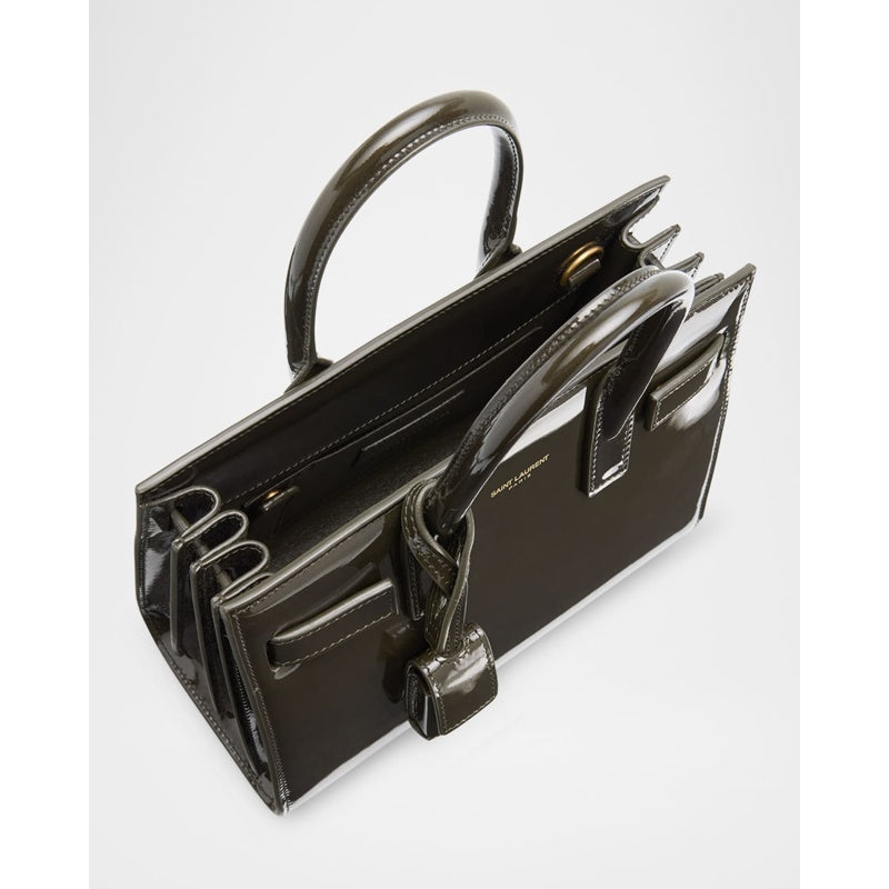 Bolsa Handle Sac de Jour Nano in Patent