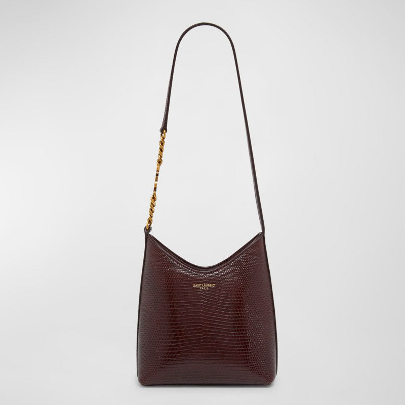 Bolsa Shoulder Mini in Shiny Lizard-Embossed - Mercado de Luxo - O Maior E-Commerce de Bens, Produtos e Serviços de Luxo do Brasil.