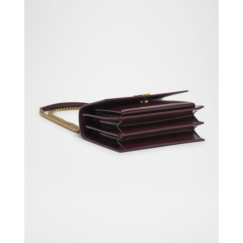 Bolsa Crossbody Sunset Small YSL in Patent