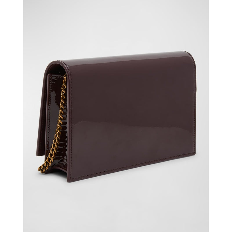 Bolsa Crossbody Kate Small Tassel YSL on Chain in Patent