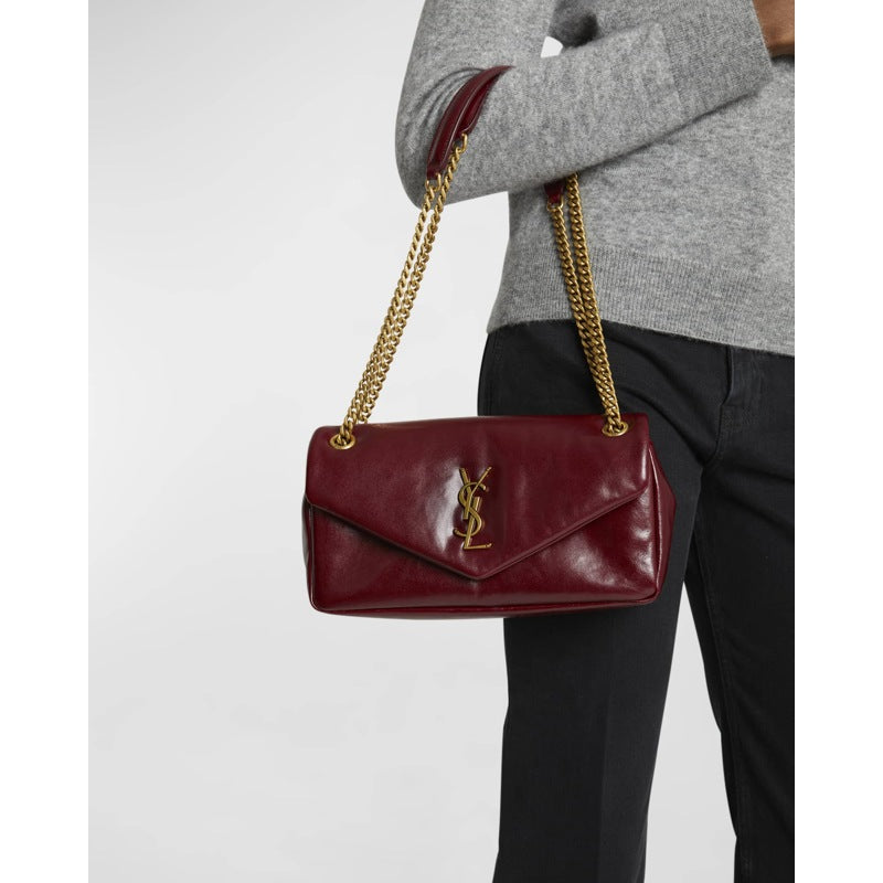 Bolsa Shoulder Calypso Small YSL in Smooth Padded