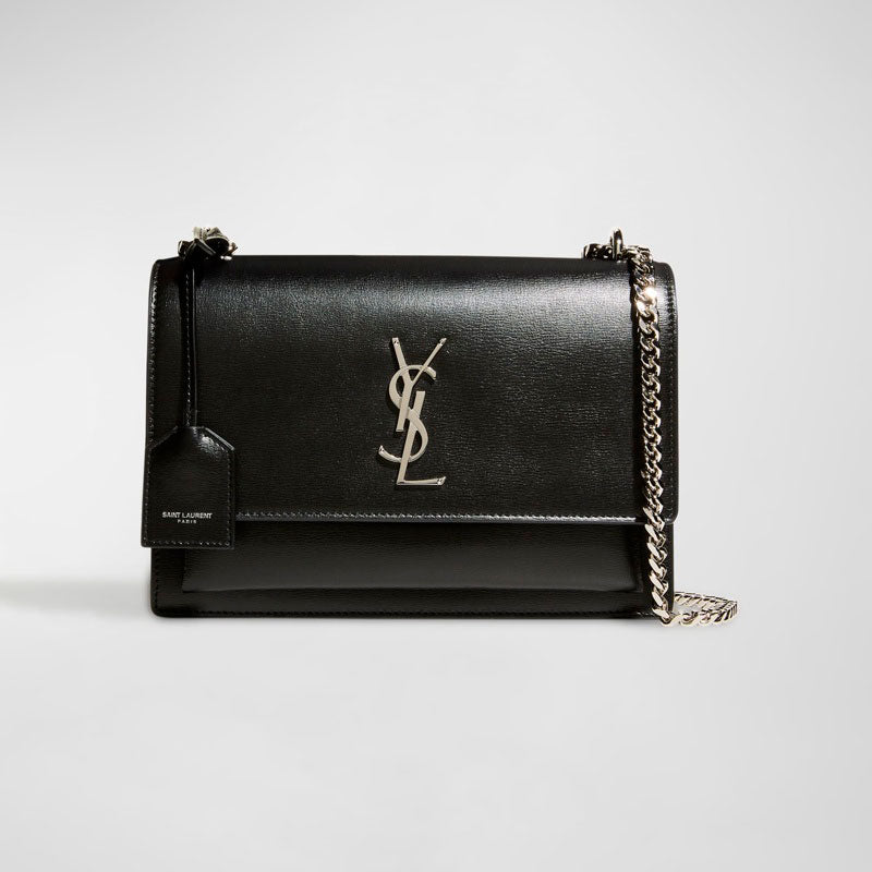Bolsa Crossbody Sunset Medium YSL in Smooth - Mercado de Luxo - O Maior E-Commerce de Bens, Produtos e Serviços de Luxo do Brasil.
