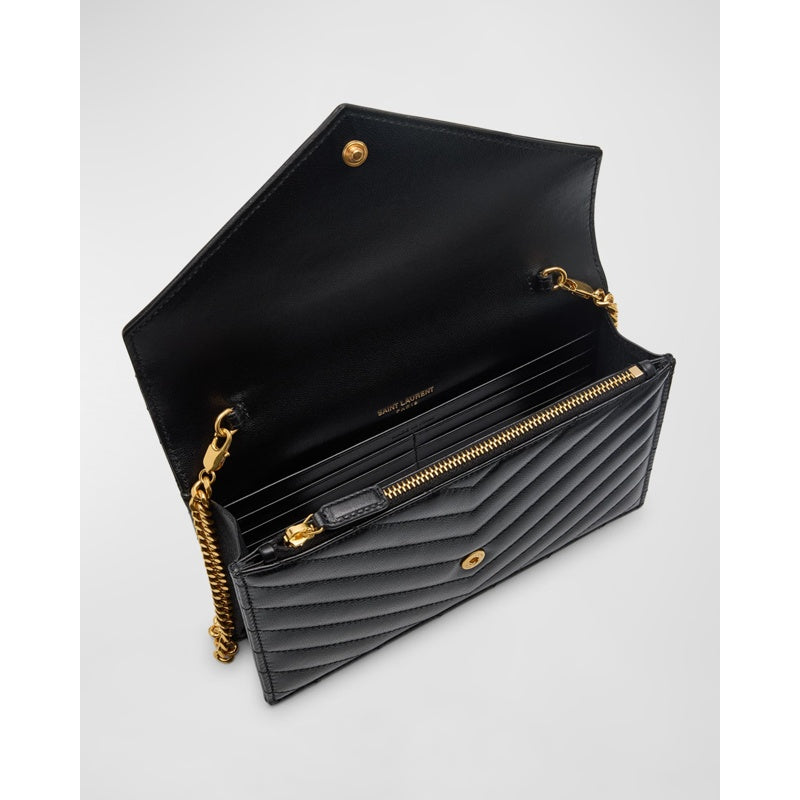 Bolsa Crossbody Small YSL on Chain in Quilted