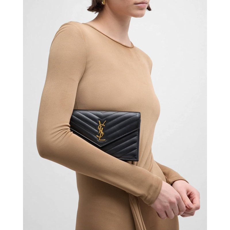 Bolsa Crossbody Small YSL on Chain in Quilted