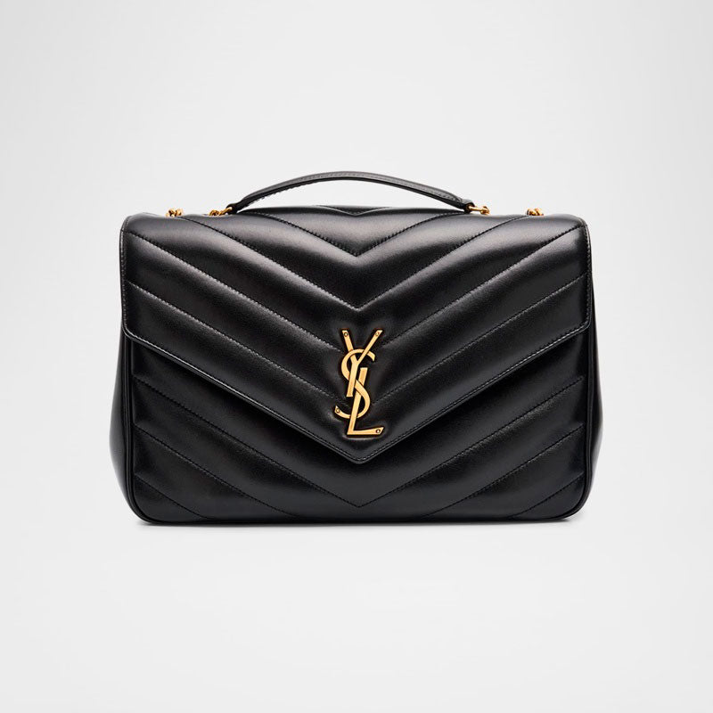 Bolsa Shoulder Loulou Large YSL Chain in Quilted - Mercado de Luxo - O Maior E-Commerce de Bens, Produtos e Serviços de Luxo do Brasil.