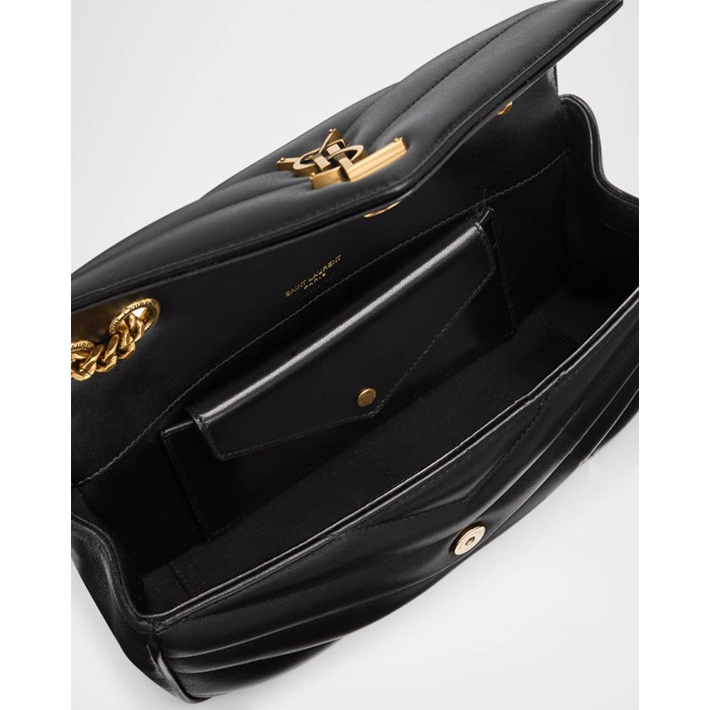 Bolsa Shoulder Loulou Small YSL in Quilted