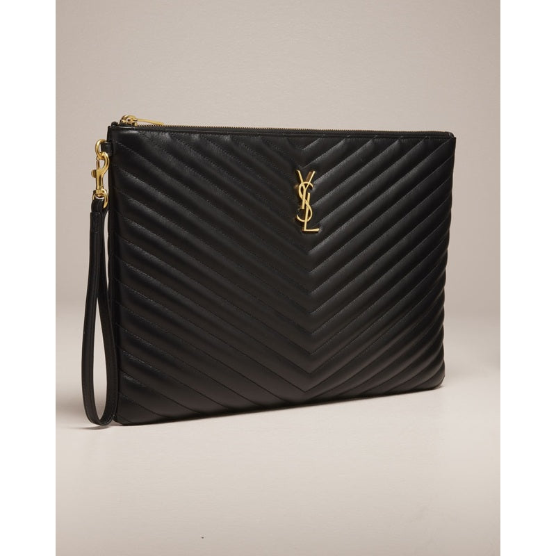 Bolsa Wallet YSL Monogram Large  in Smooth