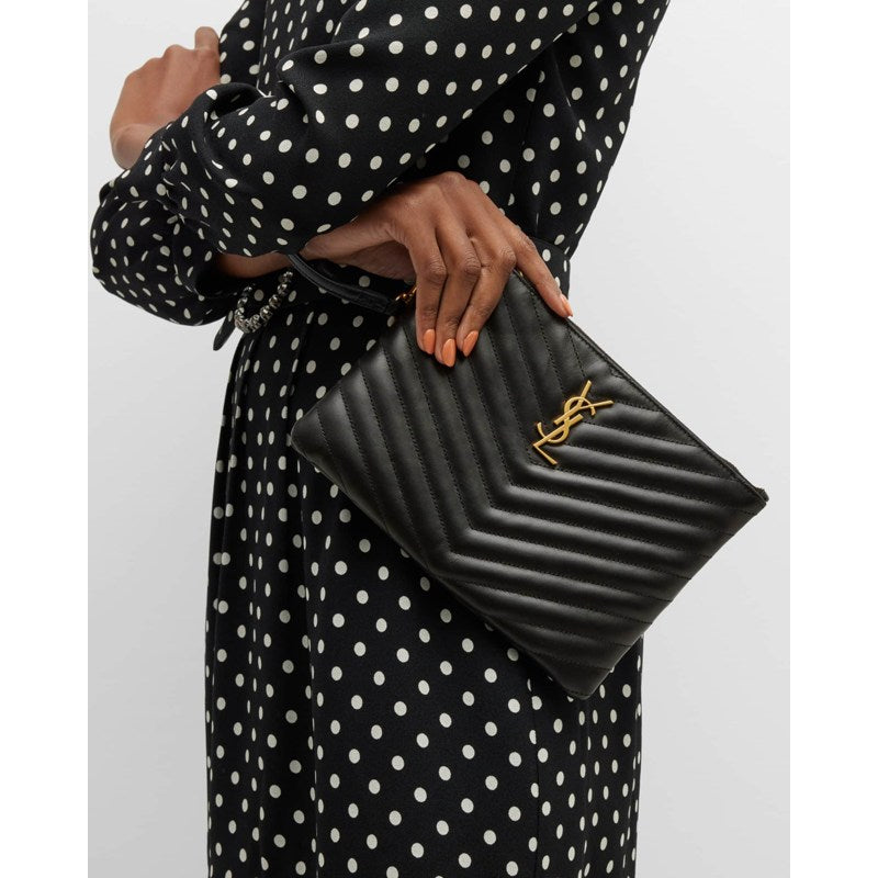 Bolsa Wallet YSL Monogram Small  in Smooth