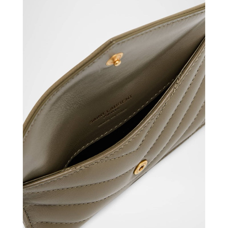 Bolsa Wallet Cassandre YSL Quilted Fragments