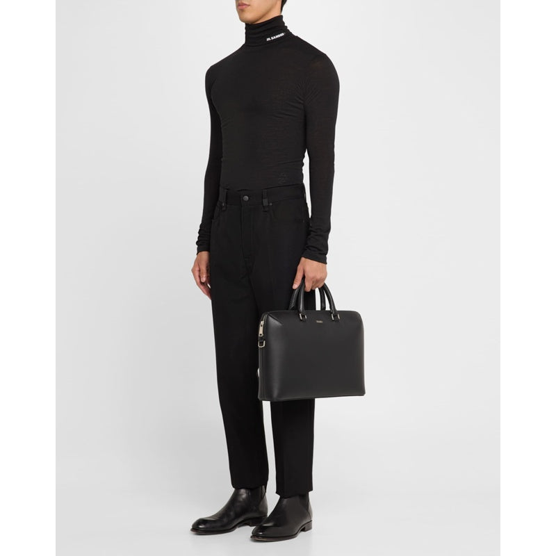 Bolsa Messenger Leather Business Briefcase