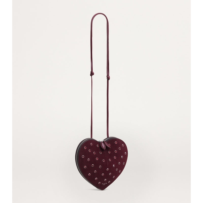 Bolsa Shoulder Suede Embellished Le Coeur