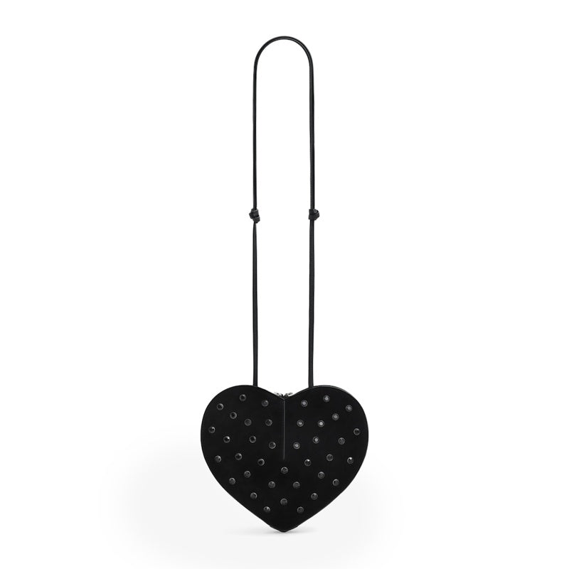 Bolsa Shoulder Suede Embellished Le Coeur - Mercado de Luxo - O Maior E-Commerce de Bens, Produtos e Serviços de Luxo do Brasil.