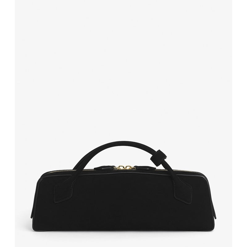 Bolsa Handle Suede Le Teckel