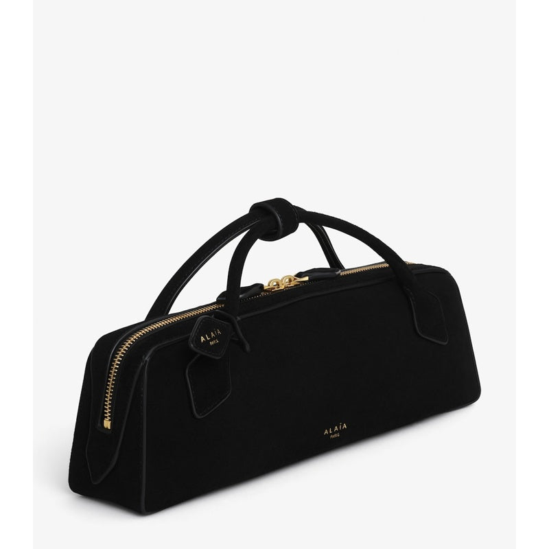 Bolsa Handle Suede Le Teckel