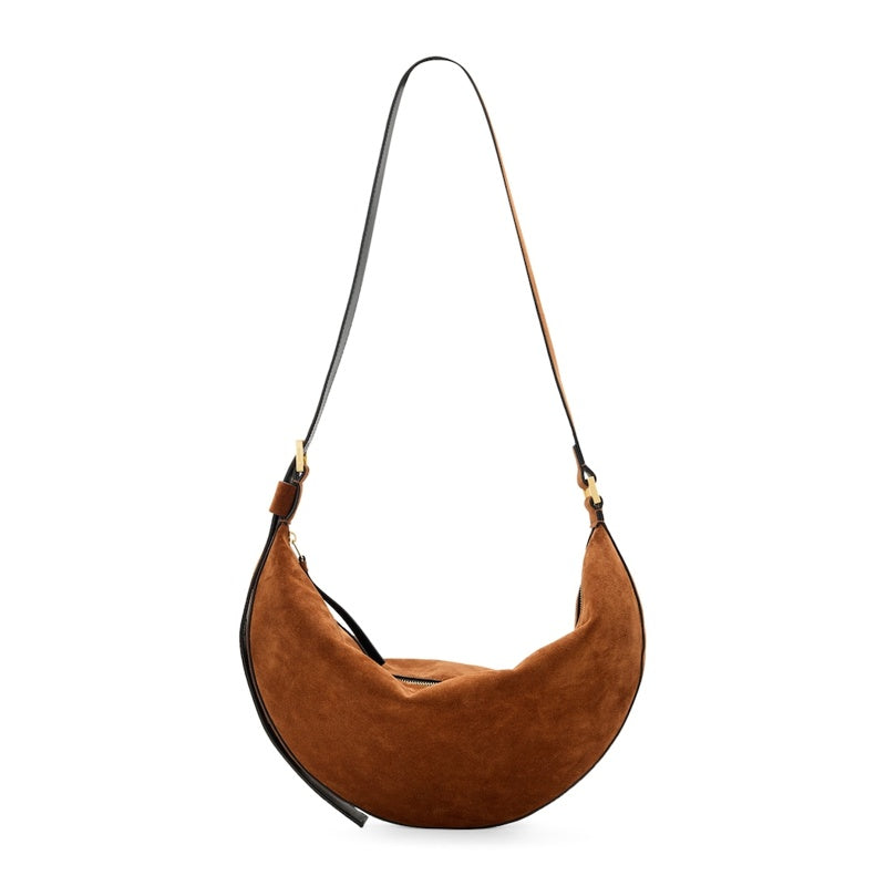 Bolsa Shoulder Suede Half Moon - Mercado de Luxo - O Maior E-Commerce de Bens, Produtos e Serviços de Luxo do Brasil.
