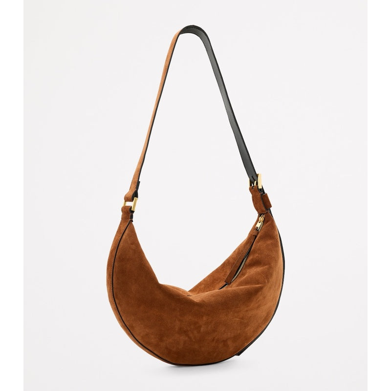 Bolsa Shoulder Suede Half Moon