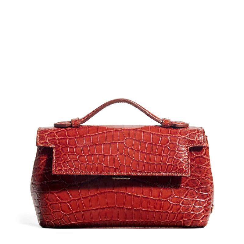 Bolsa Handle Crocodile  - Mercado de Luxo - O Maior E-Commerce de Bens, Produtos e Serviços de Luxo do Brasil.