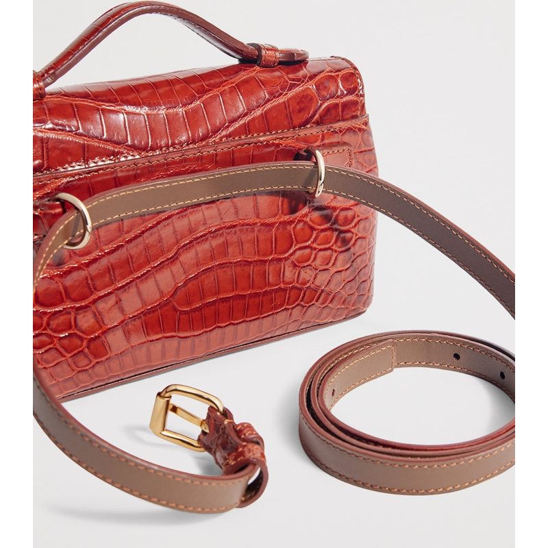Bolsa Handle Crocodile