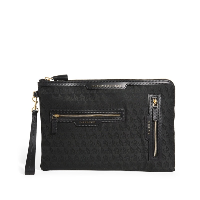 Bolsa Clutch Logo Journey Essentials - Mercado de Luxo - O Maior E-Commerce de Bens, Produtos e Serviços de Luxo do Brasil.
