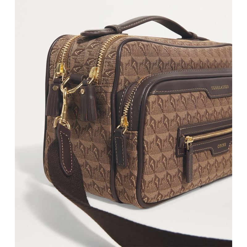 Bolsa Crossbody Jacquard Multi Pocket