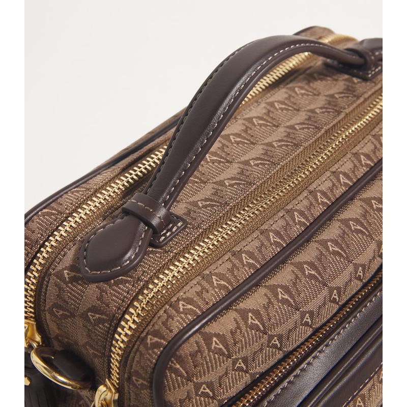 Bolsa Crossbody Jacquard Multi Pocket