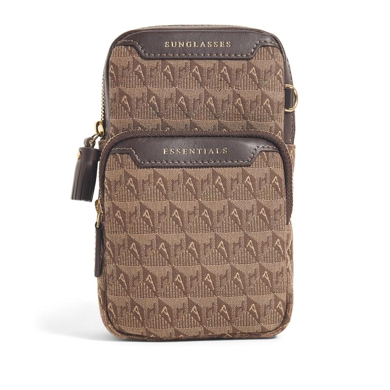 Bolsa Crossbody Logo Jacquard Essentials - Mercado de Luxo - O Maior E-Commerce de Bens, Produtos e Serviços de Luxo do Brasil.