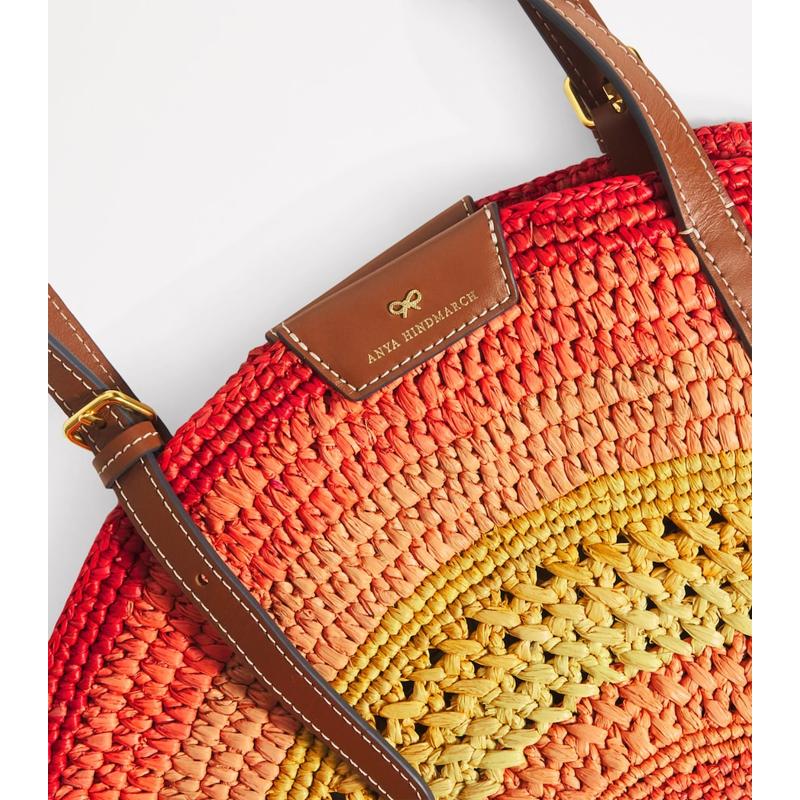 Bolsa Tote Large Raffia Round