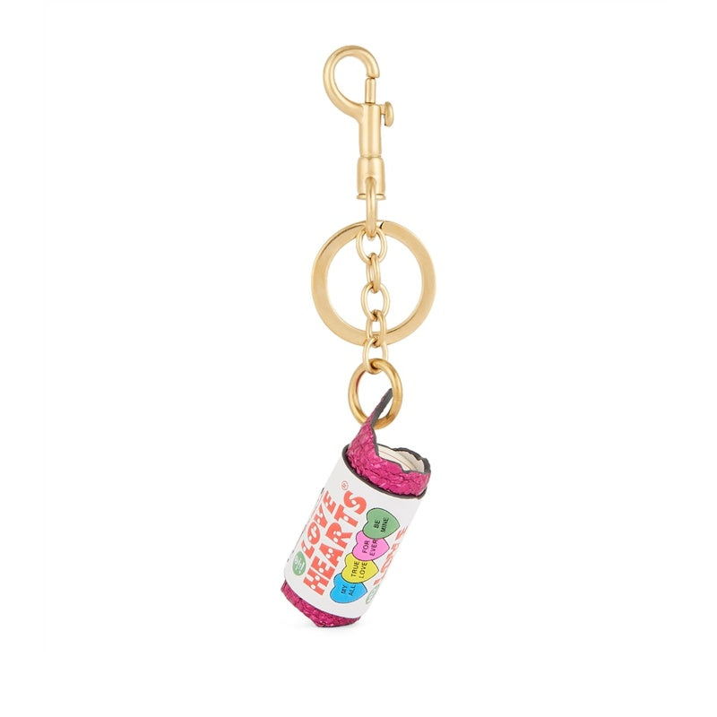 Charms e Acessórios x Love Hearts Key Charm