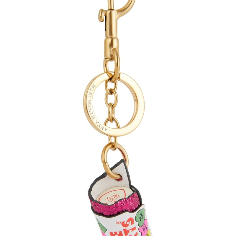 Charms e Acessórios x Love Hearts Key Charm