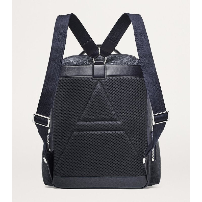 Bolsa Mochila Pebbled Reporter Zipped