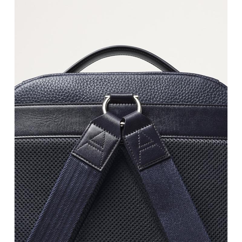 Bolsa Mochila Pebbled Reporter Zipped