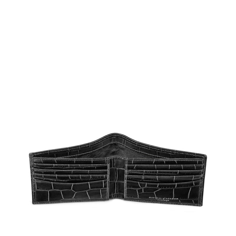 Bolsa Wallet Croc-Embossed Bifold
