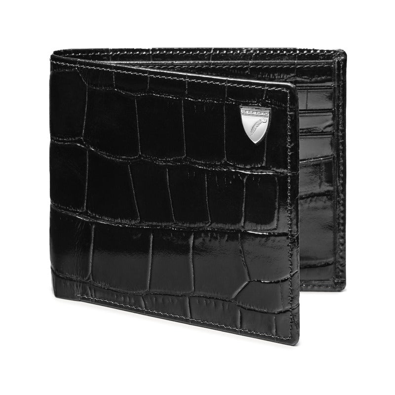 Bolsa Wallet Croc-Embossed Bifold