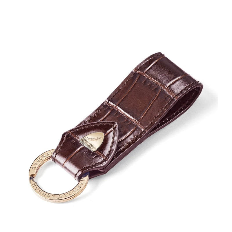 Charms e Acessórios Croc-Embossed Loop Keyring - Mercado de Luxo - O Maior E-Commerce de Bens, Produtos e Serviços de Luxo do Brasil.