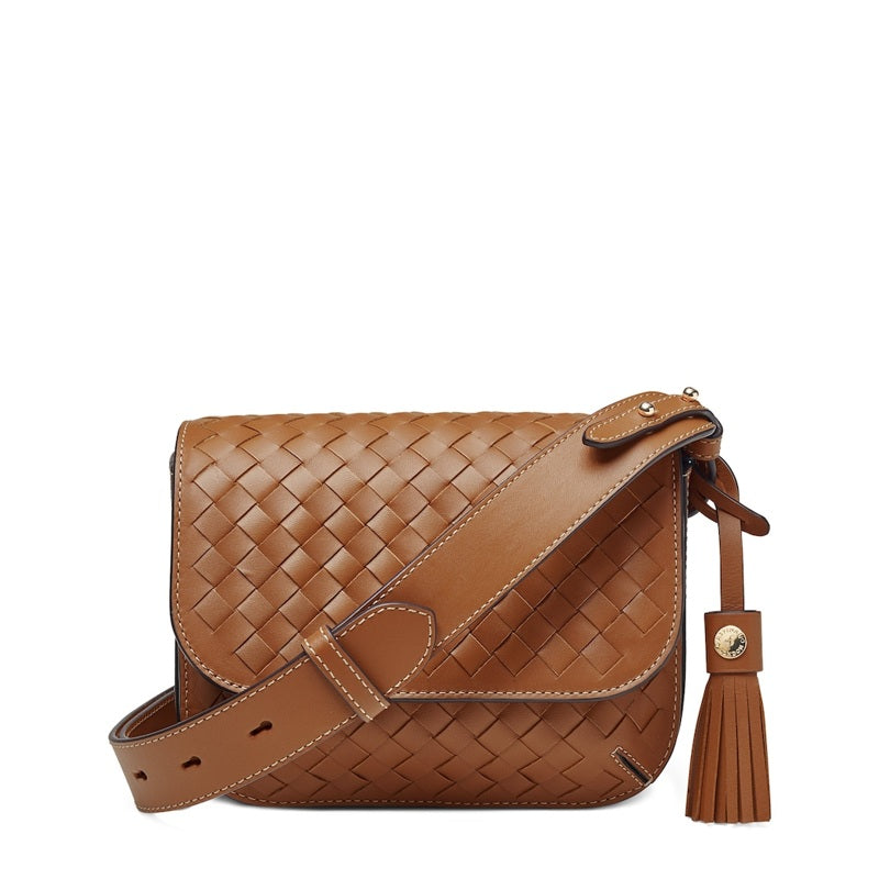 Bolsa Crossbody Woven Ella - Mercado de Luxo - O Maior E-Commerce de Bens, Produtos e Serviços de Luxo do Brasil.