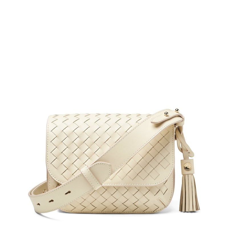 Bolsa Crossbody Woven Ella - Mercado de Luxo - O Maior E-Commerce de Bens, Produtos e Serviços de Luxo do Brasil.