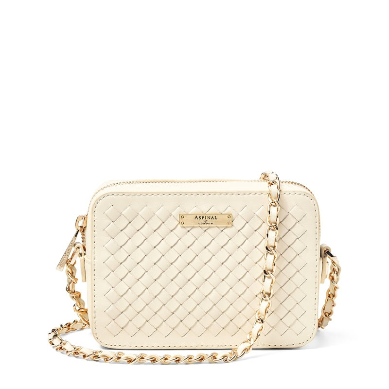 Bolsa Crossbody Woven Milly - Mercado de Luxo - O Maior E-Commerce de Bens, Produtos e Serviços de Luxo do Brasil.