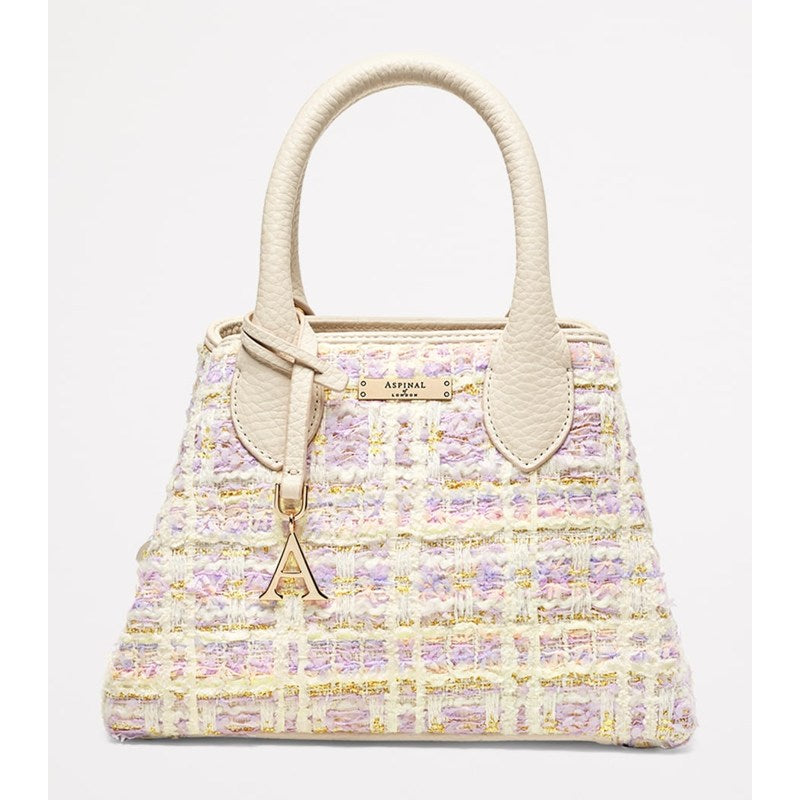 Bolsa Handle Tweed Paris
