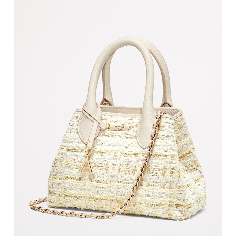 Bolsa Handle Mini Tweed Paris