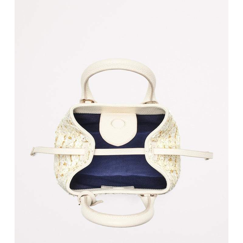 Bolsa Handle Mini Tweed Paris