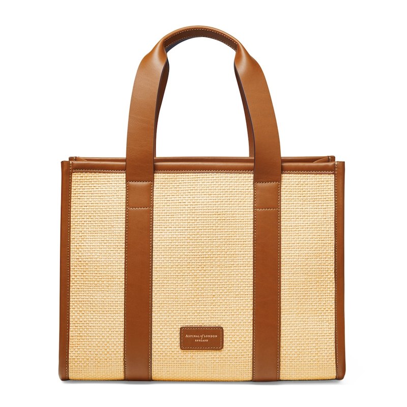 Bolsa Tote Raffia Small Henley - Mercado de Luxo - O Maior E-Commerce de Bens, Produtos e Serviços de Luxo do Brasil.